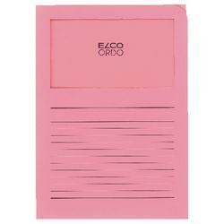 Sortiermappe ELCO A4 rosa 100 Stück