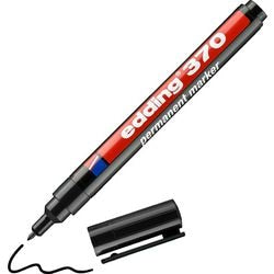 Edding 370 Marker, Liniendicke 1 mm, schwarz, 1 Stück