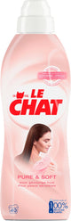 Le Chat Weichspüler – Pure Soft – 40 Wäschen – 12 x 880 ml – Vorteilspack