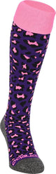 Brabo Socken bc8450c Cheetah Sportsocken Junior – Größe 28–30
