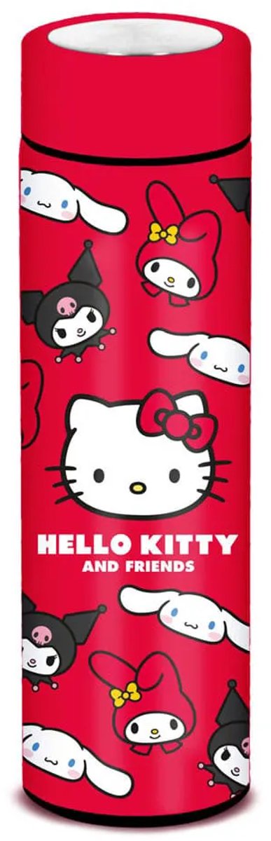 Charactermania – Hello Kitty – Smarte Thermoskanne 500 ml – Blau – Edelstahl