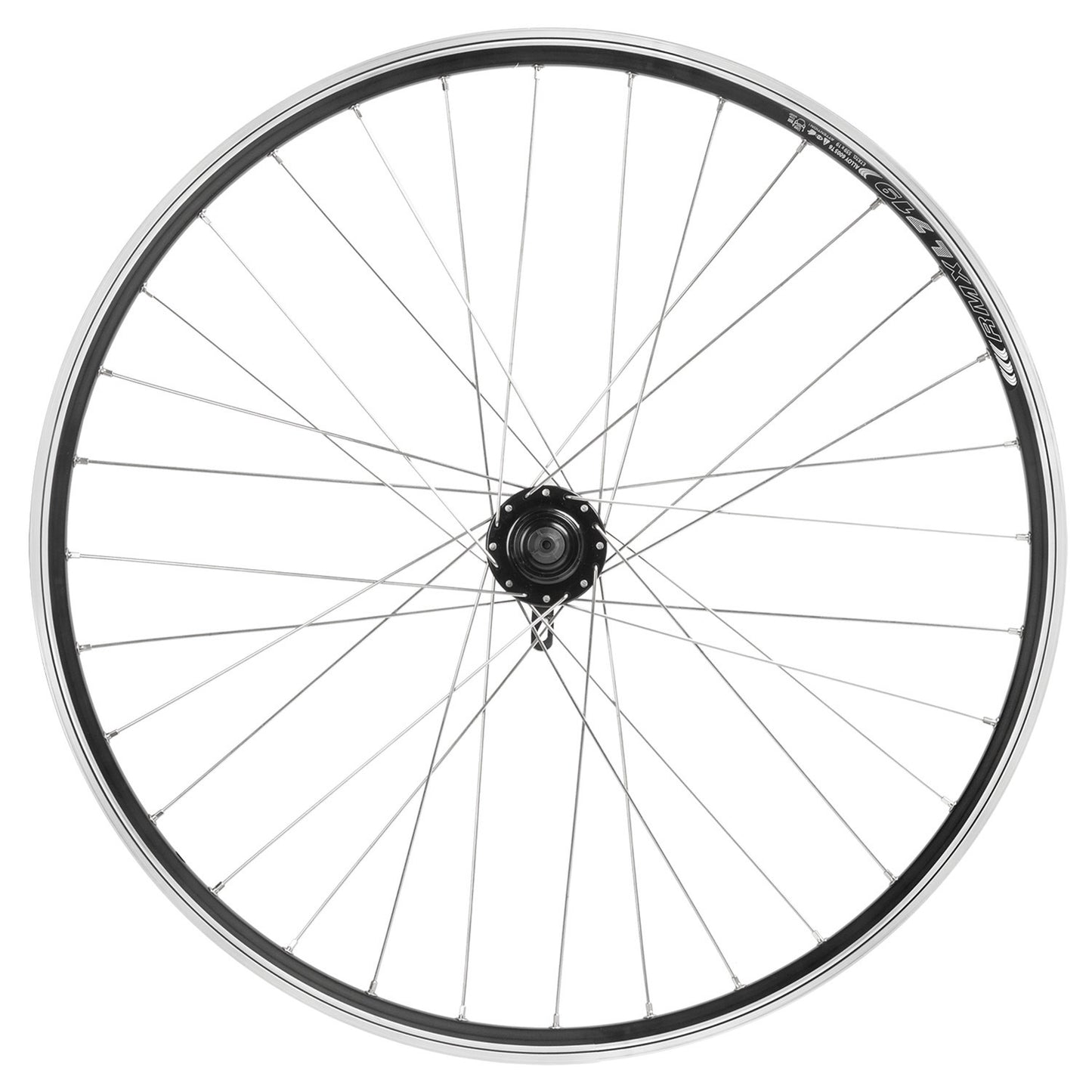 26-Zoll-Vorderrad aus Aluminium mit Scheibenbremsen
