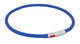 Trixie -Kragen USB Silicon Luminous wiederaufladbar königsblau