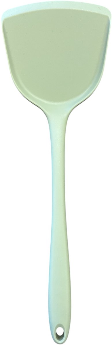 Grundlegender kulinarischer Wok-Spatel – Frosted Mint – Silikon – 32 cm