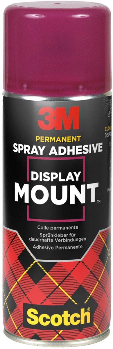 Displayhalterung 7077 3m FCKW-freier Allzweckkleber transparent - 400 ml