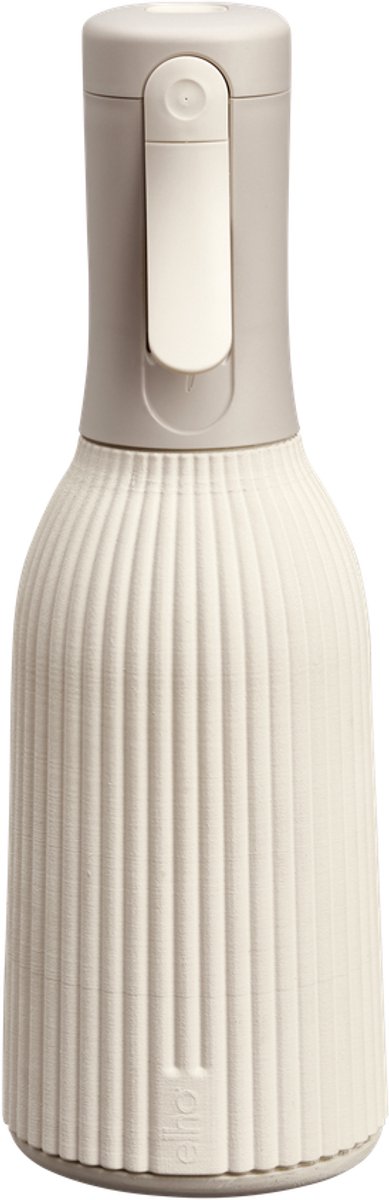 Elho Vibes Fold Plant Mister 0,37 l – Zerstäuber für Pflanzen – Flairosol-Technologie – recycelter Kunststoff – L 5,9 x B 3,7 x H 21,1 – Leinenweiß