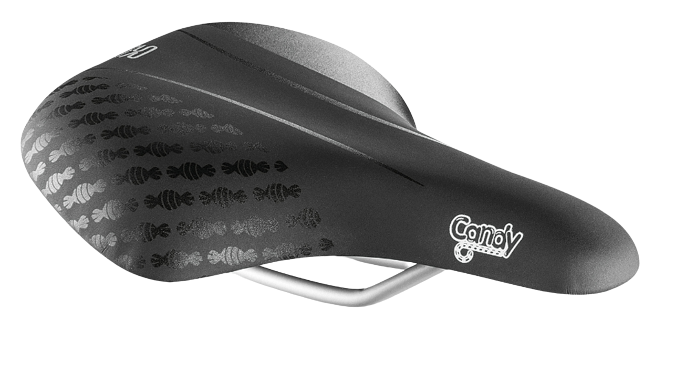 Sattel SR Kids Candy 16-24 Mädchen schwarz