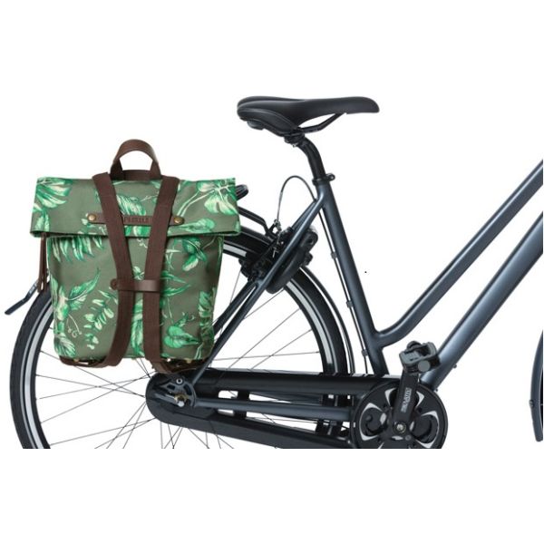 Basil Ever-Green Fahrradrucksack beige 14-19L