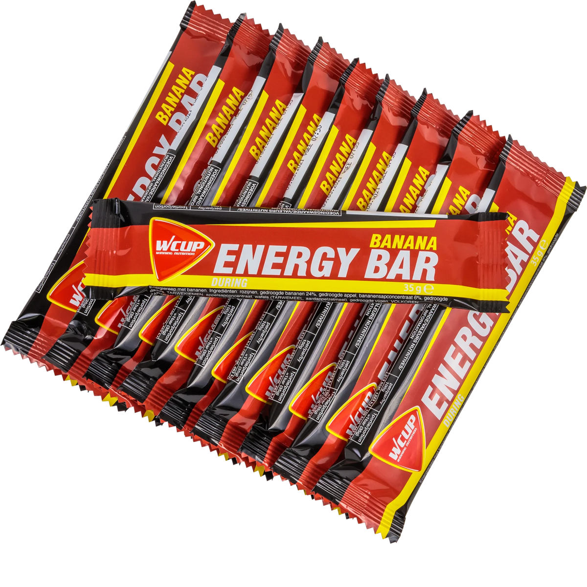 WCUP - Energy Bar Banane 35 Gramm 20 Stücke