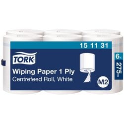 Reinigungspapier Tork 151131 weiß m2