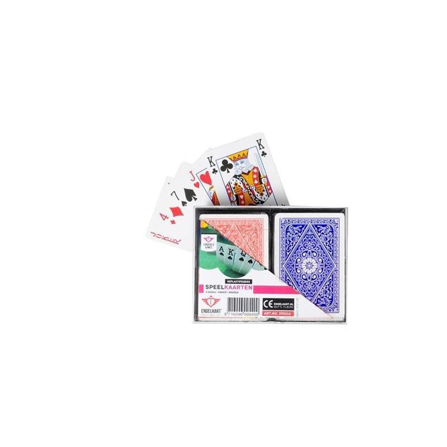 Longfield Poker Bridge-Spielkarten