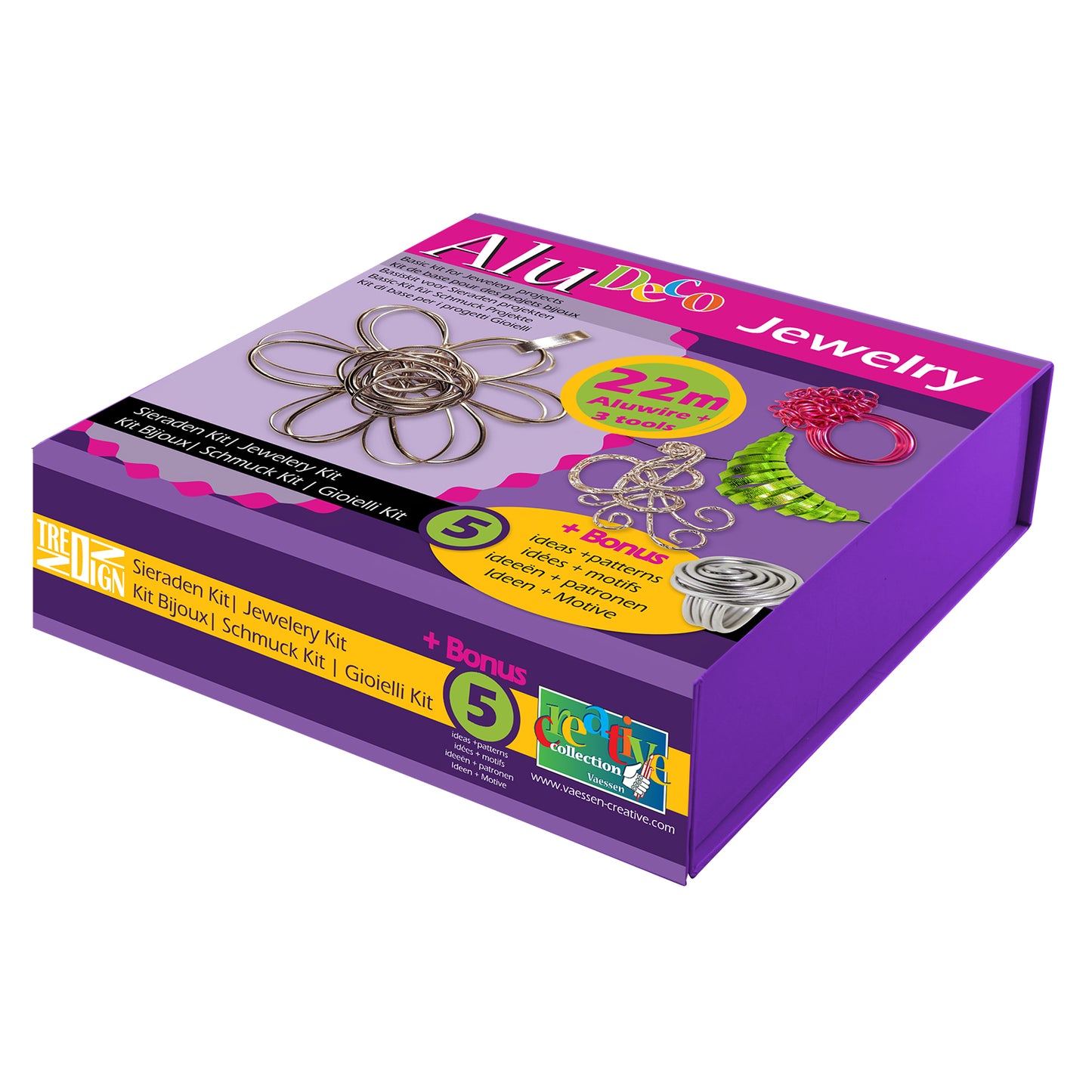 Vaessen creative • Alu-Deko-Schmuckset 28tlg.