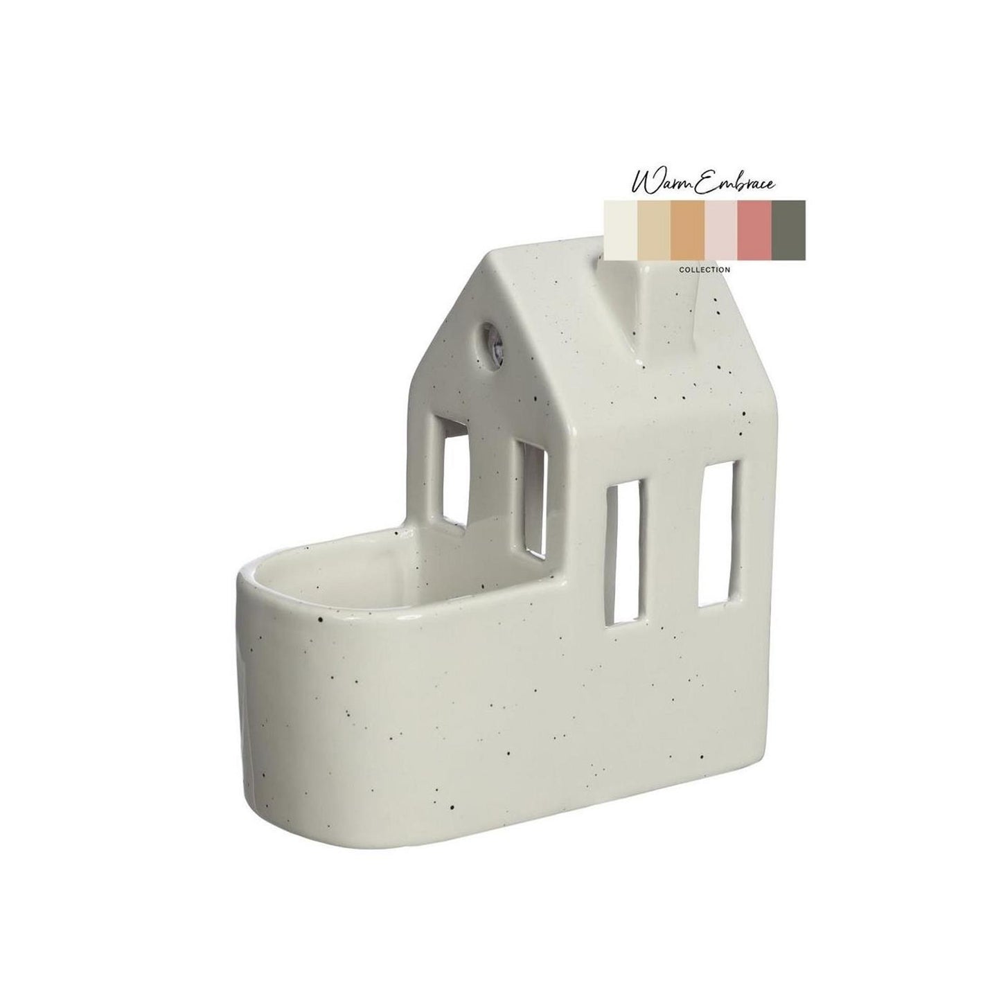 Ideen 4 Jahreszeiten Pflanzenhaus Creme ø7,3x13,4x14,2cm