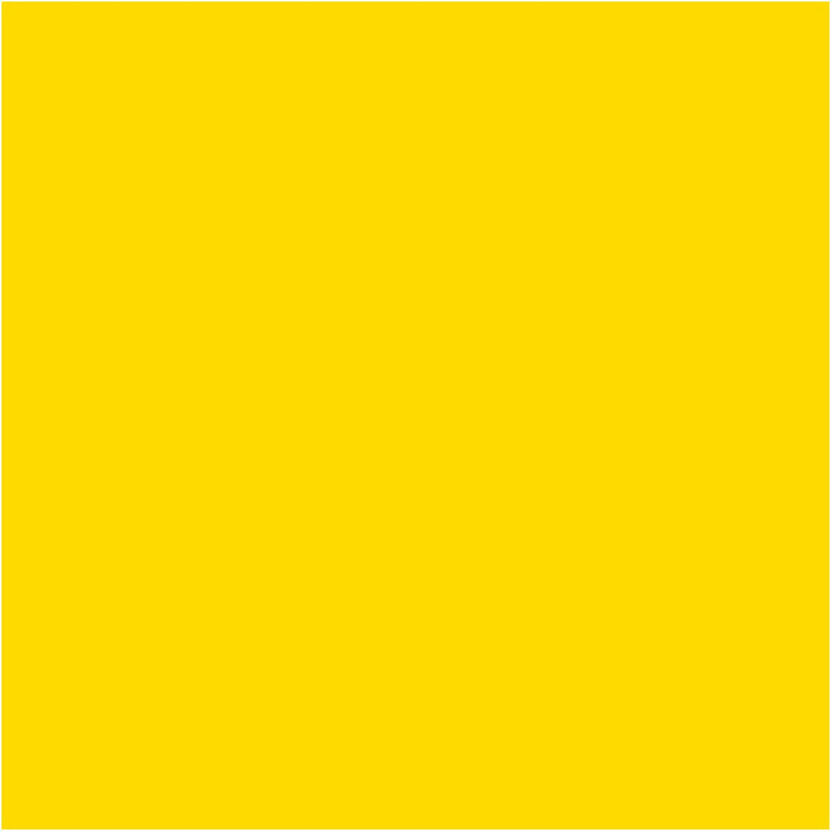 Creall Studio-Acrylfarbe, halbdeckend, Primärgelb (06), 500 ml 1 Flasche