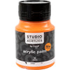 Creall Studio Acrylfarbe, halbdeckend, Orange (09), 500 ml 1 Flasche