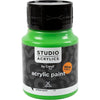 Creall Studio Acrylfarbe, halbdeckend, Brillantgrün (50), 500 ml 1 Flasche