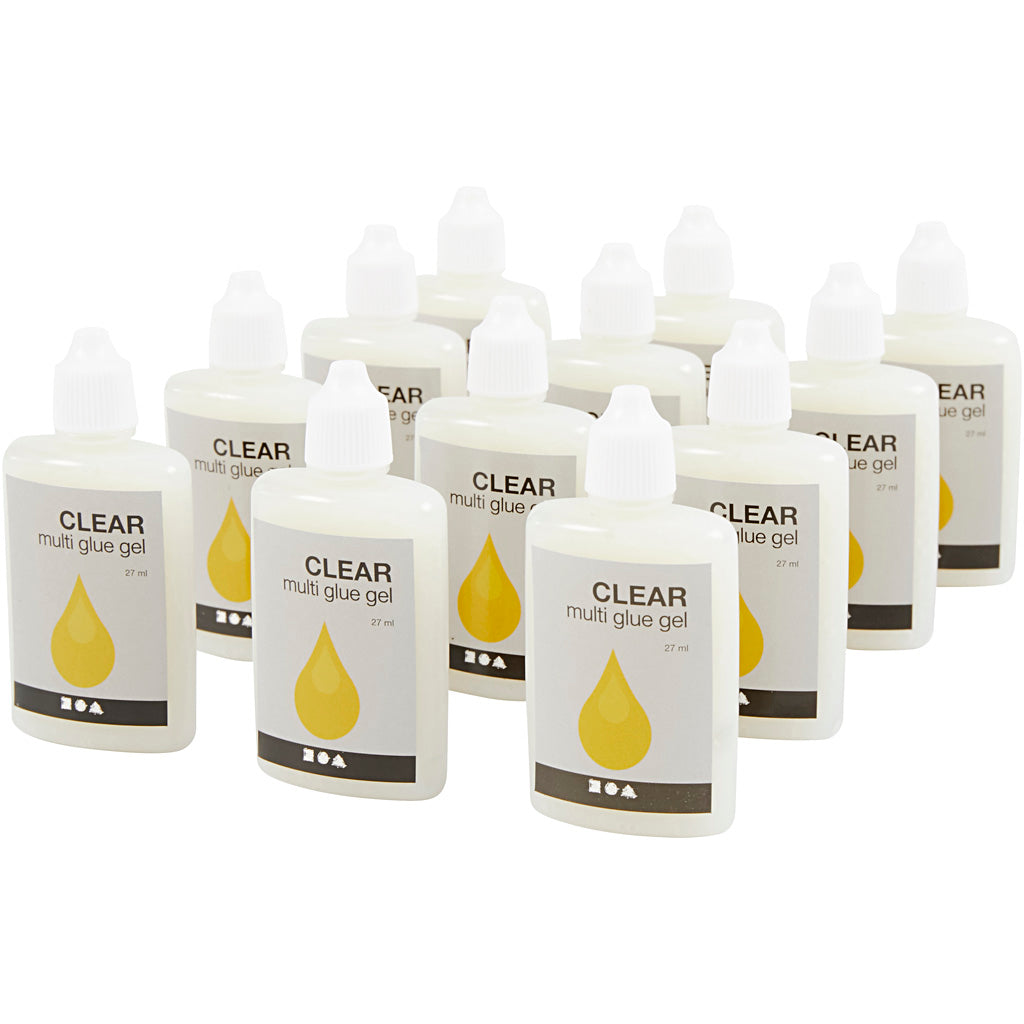 Creativ Company Multikleber, 12x27 ml 1 Box