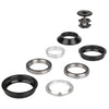 M-Wave Ball Head SS44 44 C 8-teilige schwarze Silber