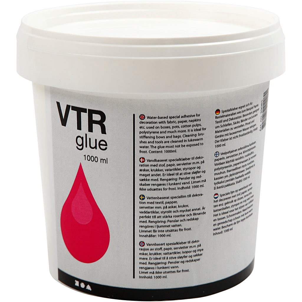 Creativ Company VTR-Kleber, 1000 ml 1 Karton