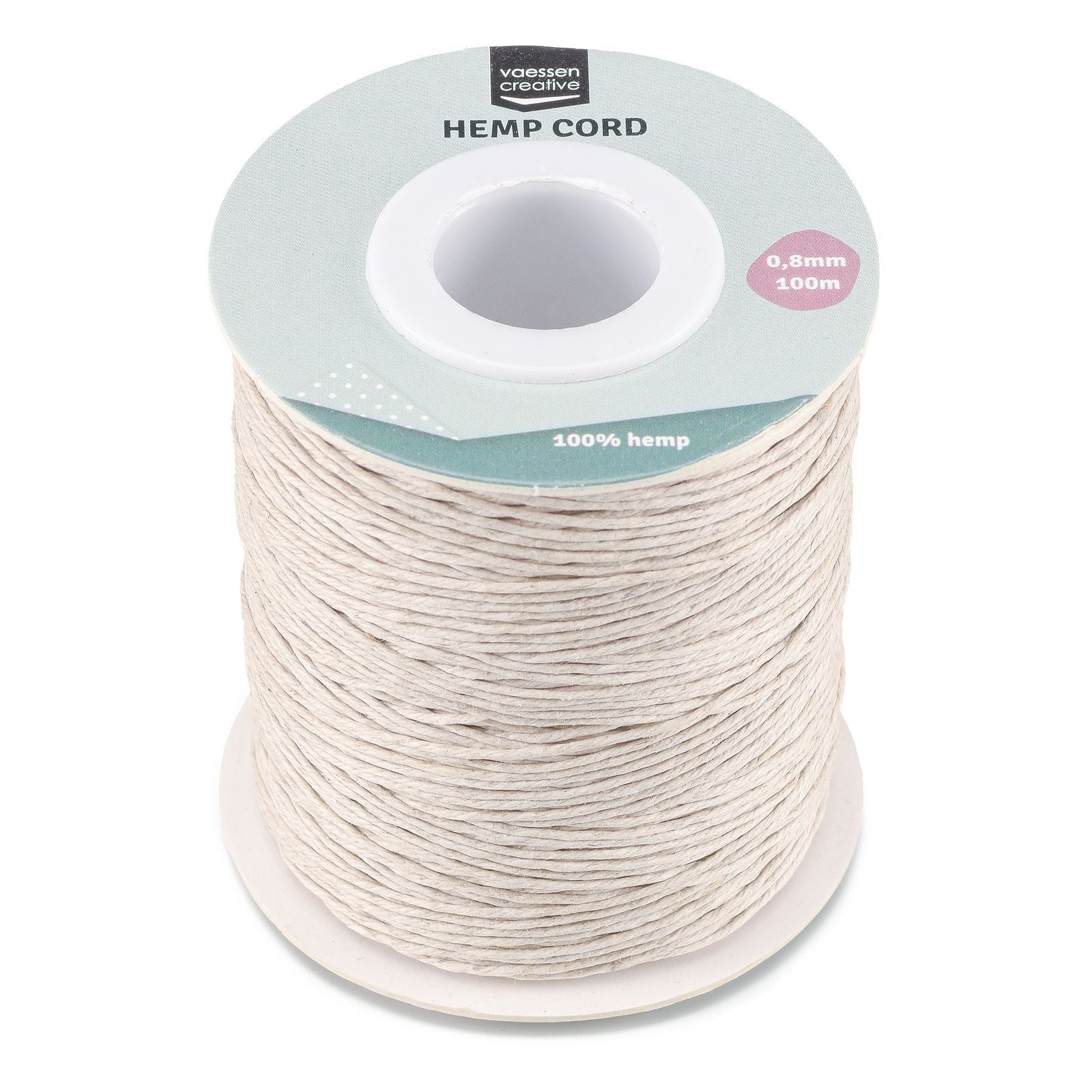 Vaessen creative • Hanfseil natur 0,8mmx100m