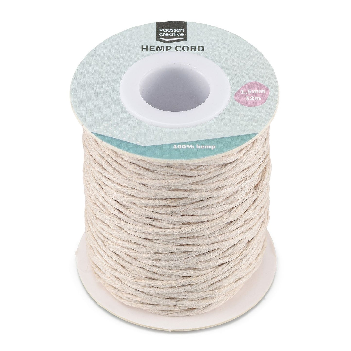 Vaessen creative • Hanfseil natur 1,5mmx32m