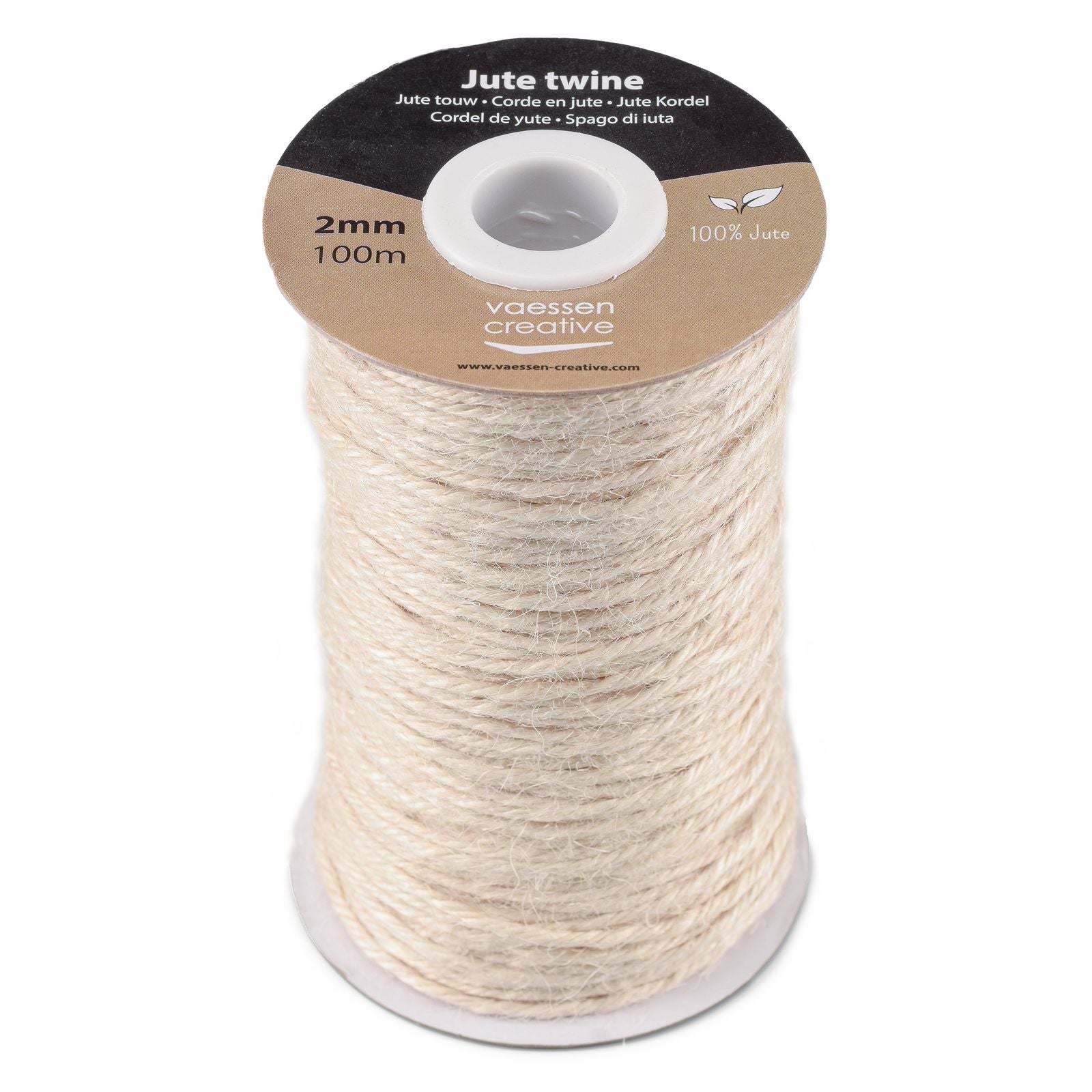 Vaessen creative • Juteseil Elfenbein 2mmx100m