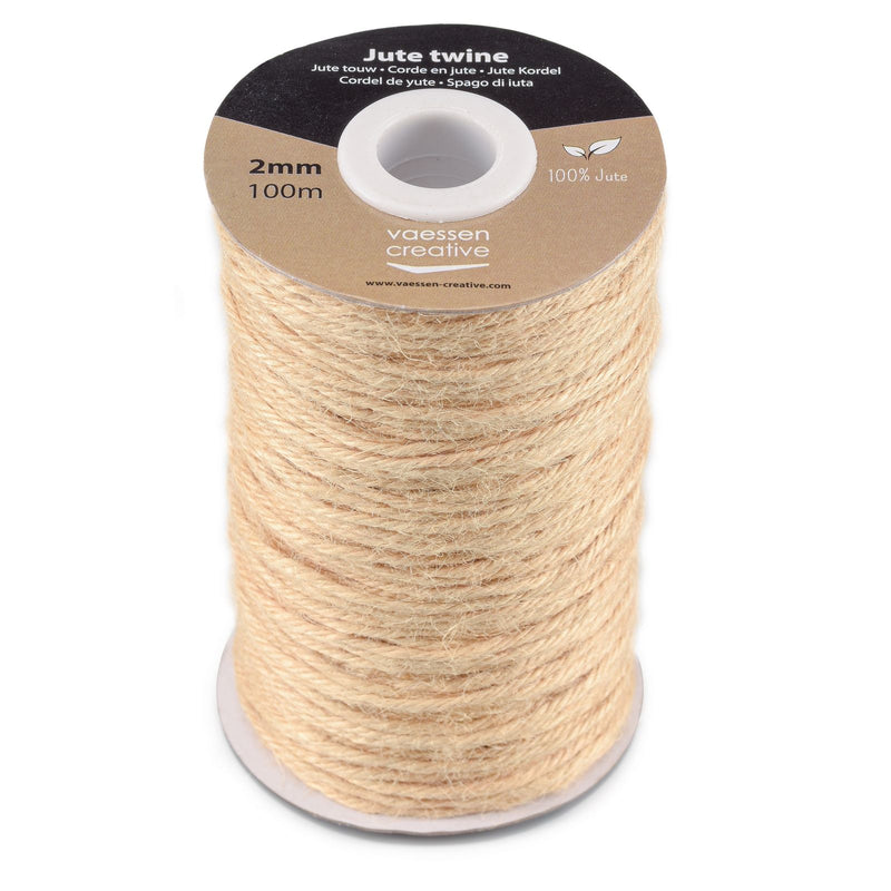 Vaessen creative • Juteseil beige 2mmx100m
