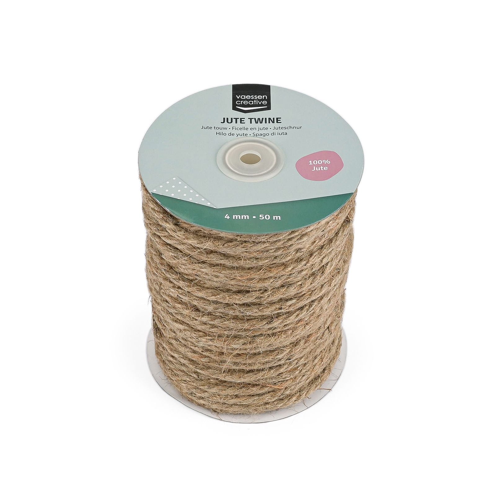 Vaessen creative • Juteseil natur 4mmx50m