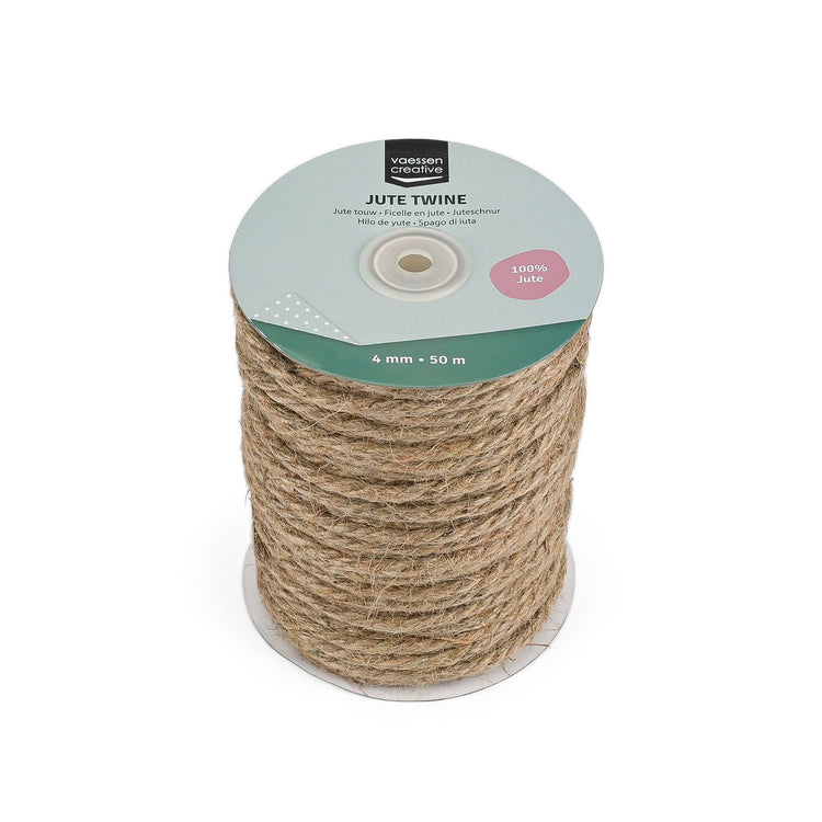 Vaessen creative • Juteseil natur 4mmx50m