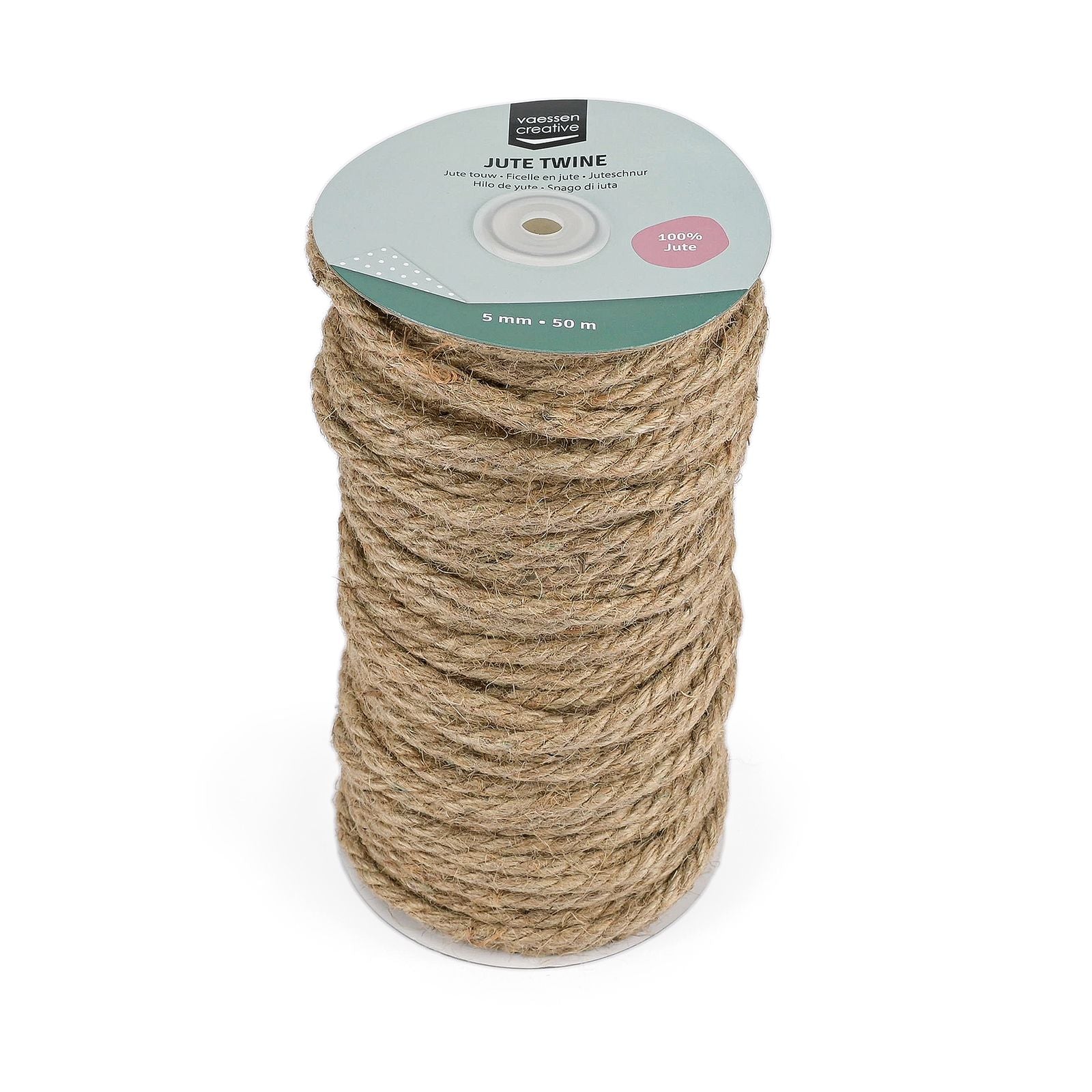 Vaessen creative • Juteseil natur 5mmx50m