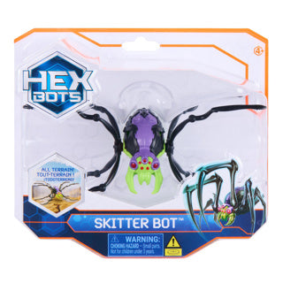 Hex Bots Spider Master Roboter Spider Spielzeug Hexbots Skitter Bot Spider Blau Rot.
