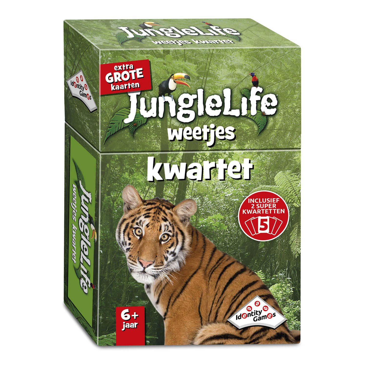 Identitätsspiele Junglelife Fact Quartett