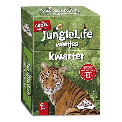 Identitätsspiele Junglelife Fact Quartett