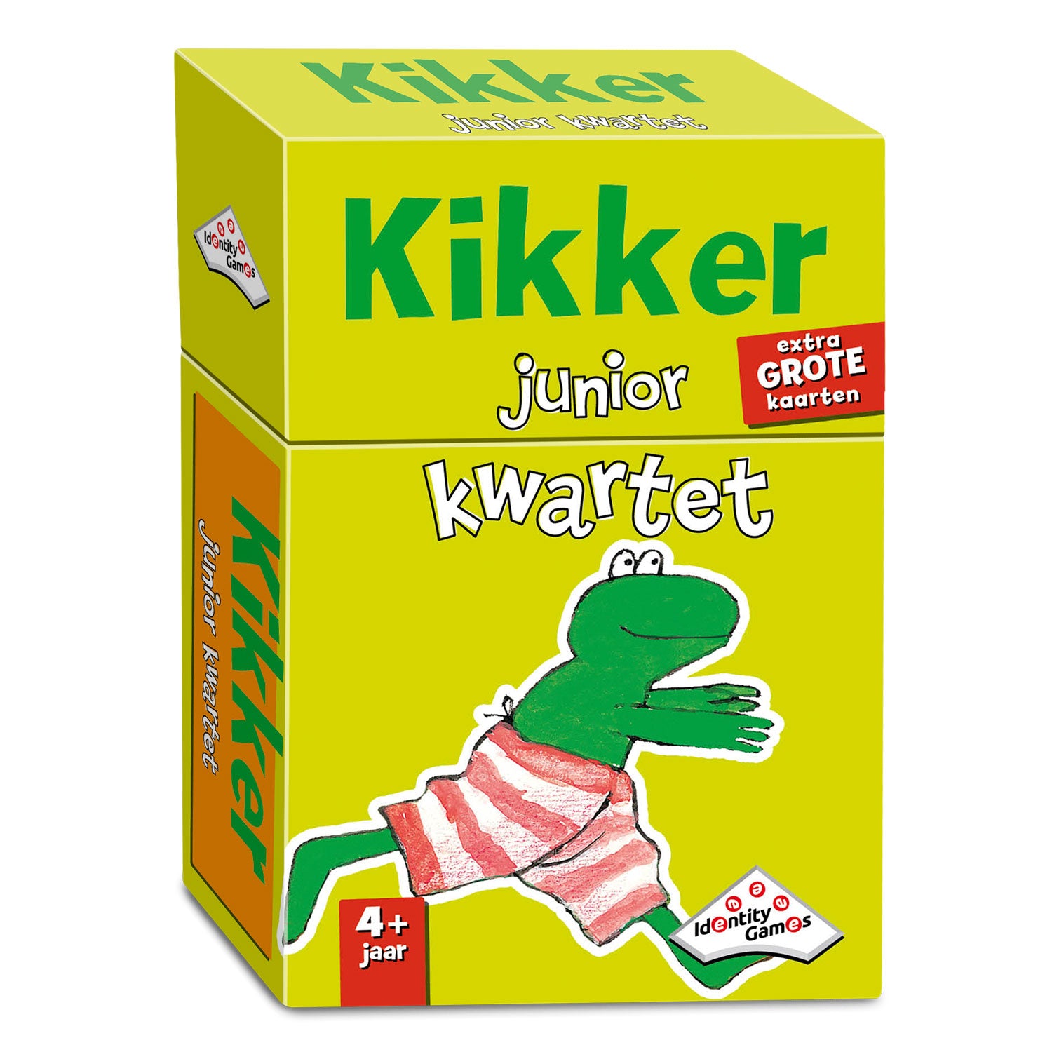 Identitätsspiele Frosch -Junior -Quartett