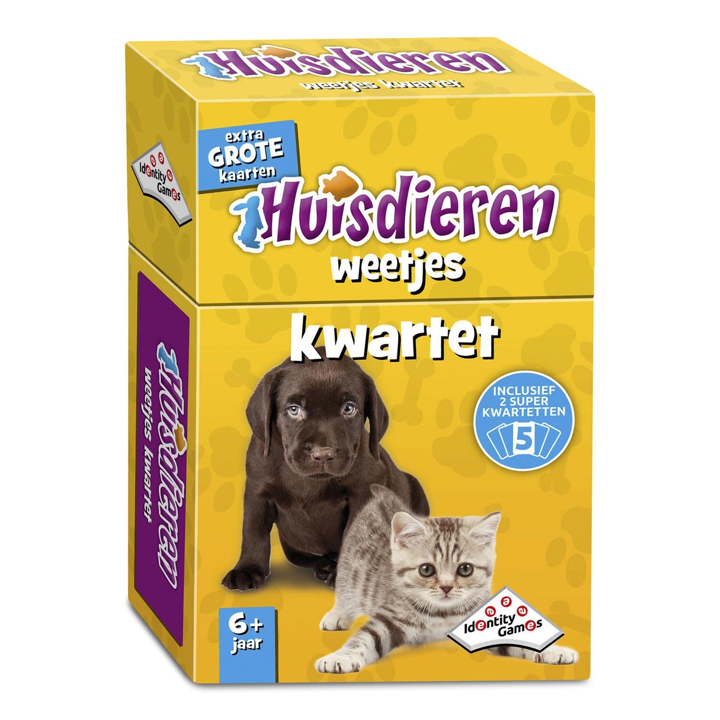 Identitätsspiele Haustier Fakten Quartett