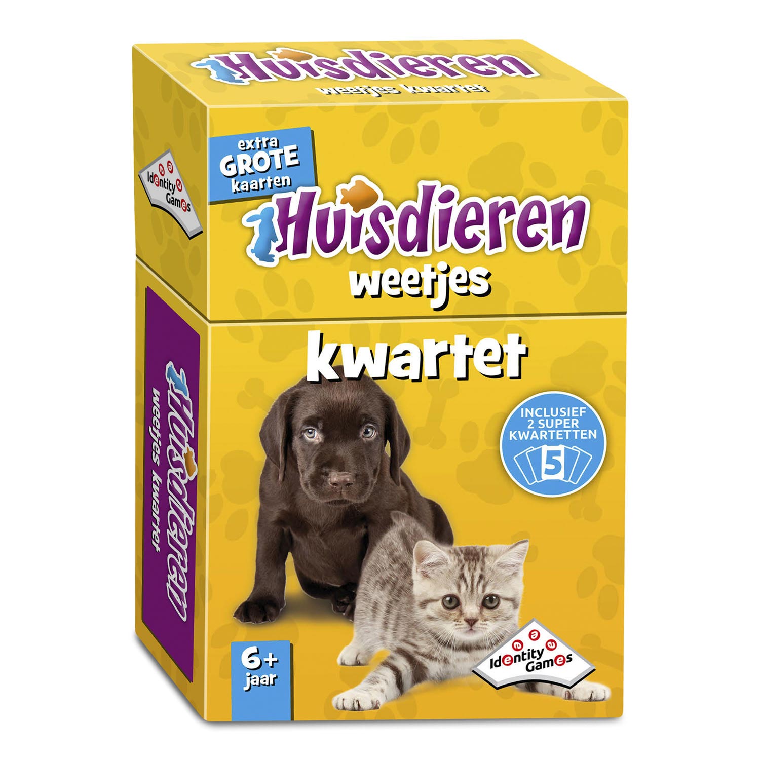 Identitätsspiele Haustier Fakten Quartett