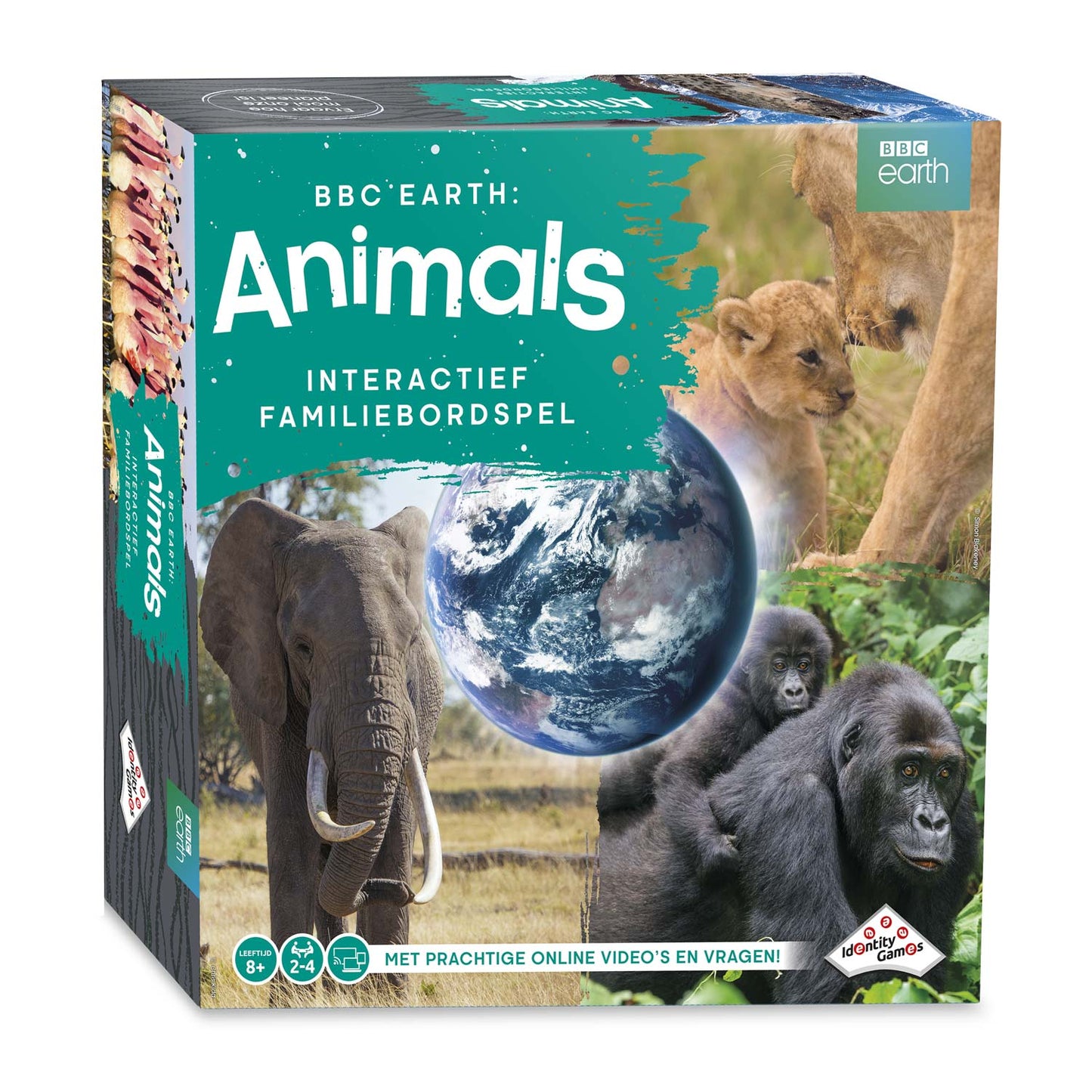 Identitätsspiele BBC Earth Animals Interactive Family Brettspiel