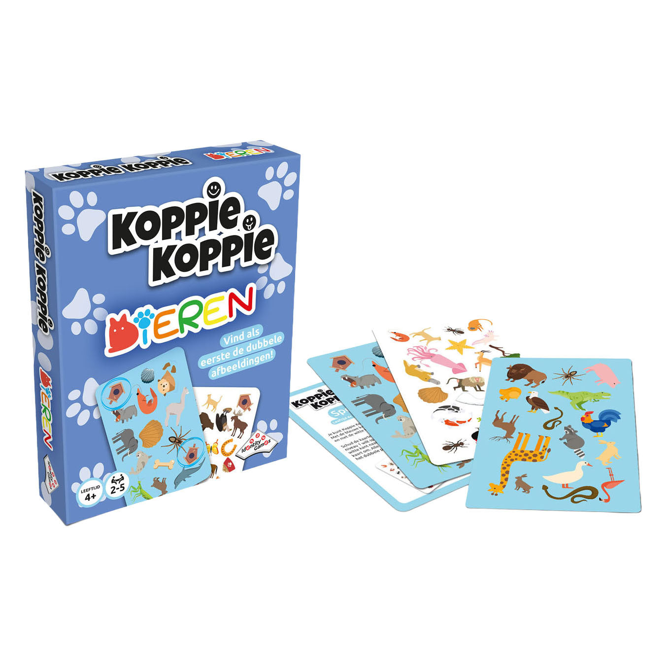 Identitätsspiele Koppie Koppie Tiersuchspiel – 2 bis 5 Spieler