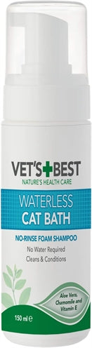 Tierärzte beste wasserlose Katzenbad