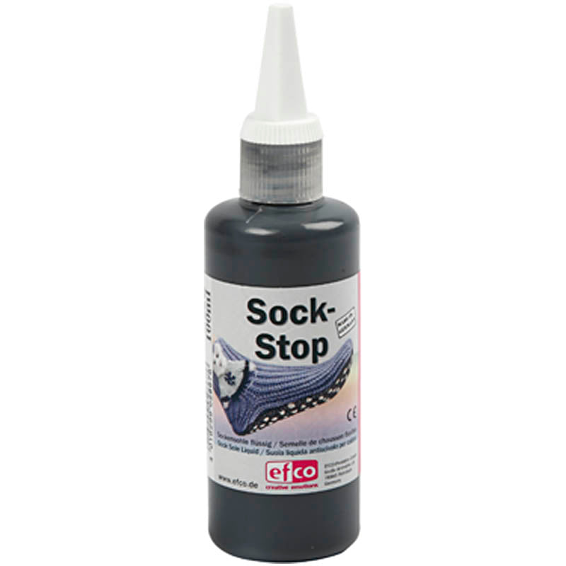 EFCO Creative Sock-Stop Anti-Rutsch, Schwarz, 100 ml 1 Flasche