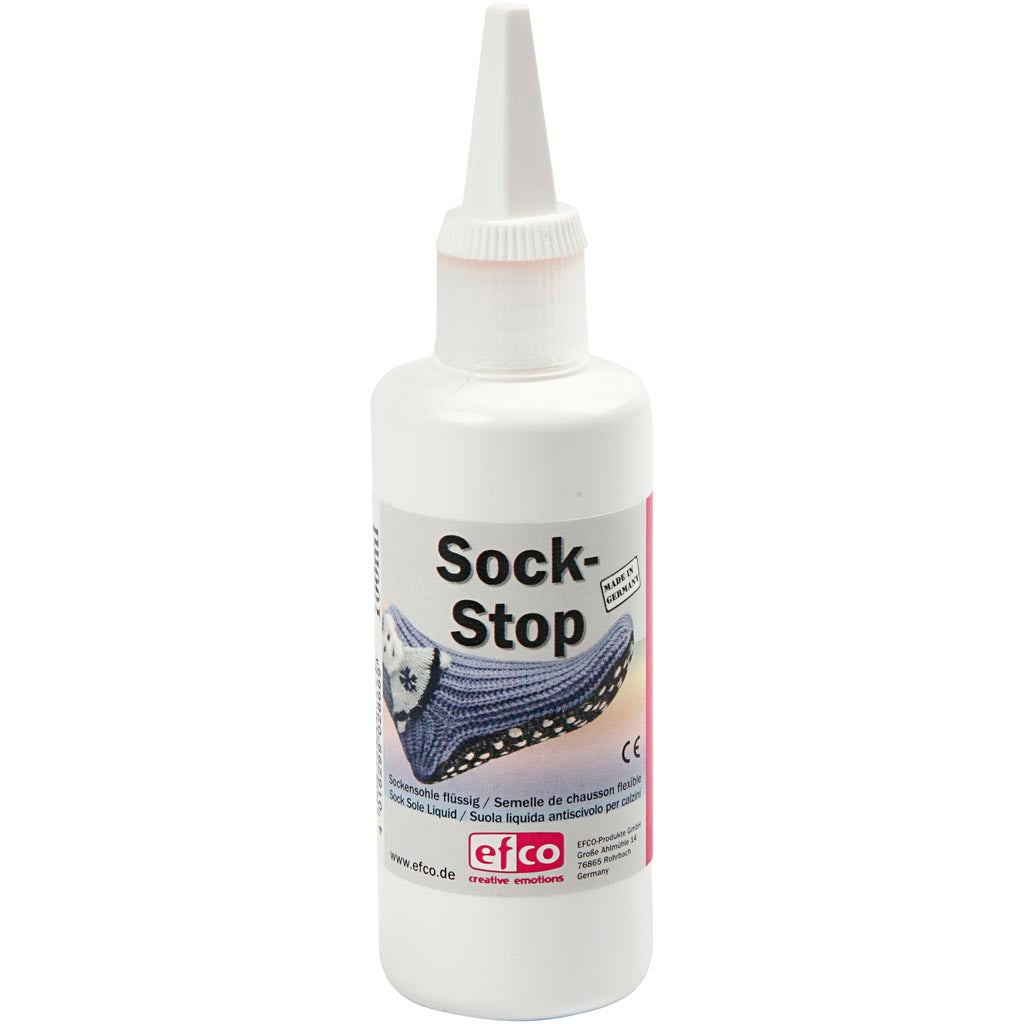 EFCO Creative Sock-Stop Anti-Rutsch, Off-White, 100 ml 1 Flasche