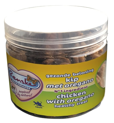 Renske Cat gesunde Belohnung Mini Hartjes Kip Oregano