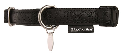 Halsband aus Macleather schwarz