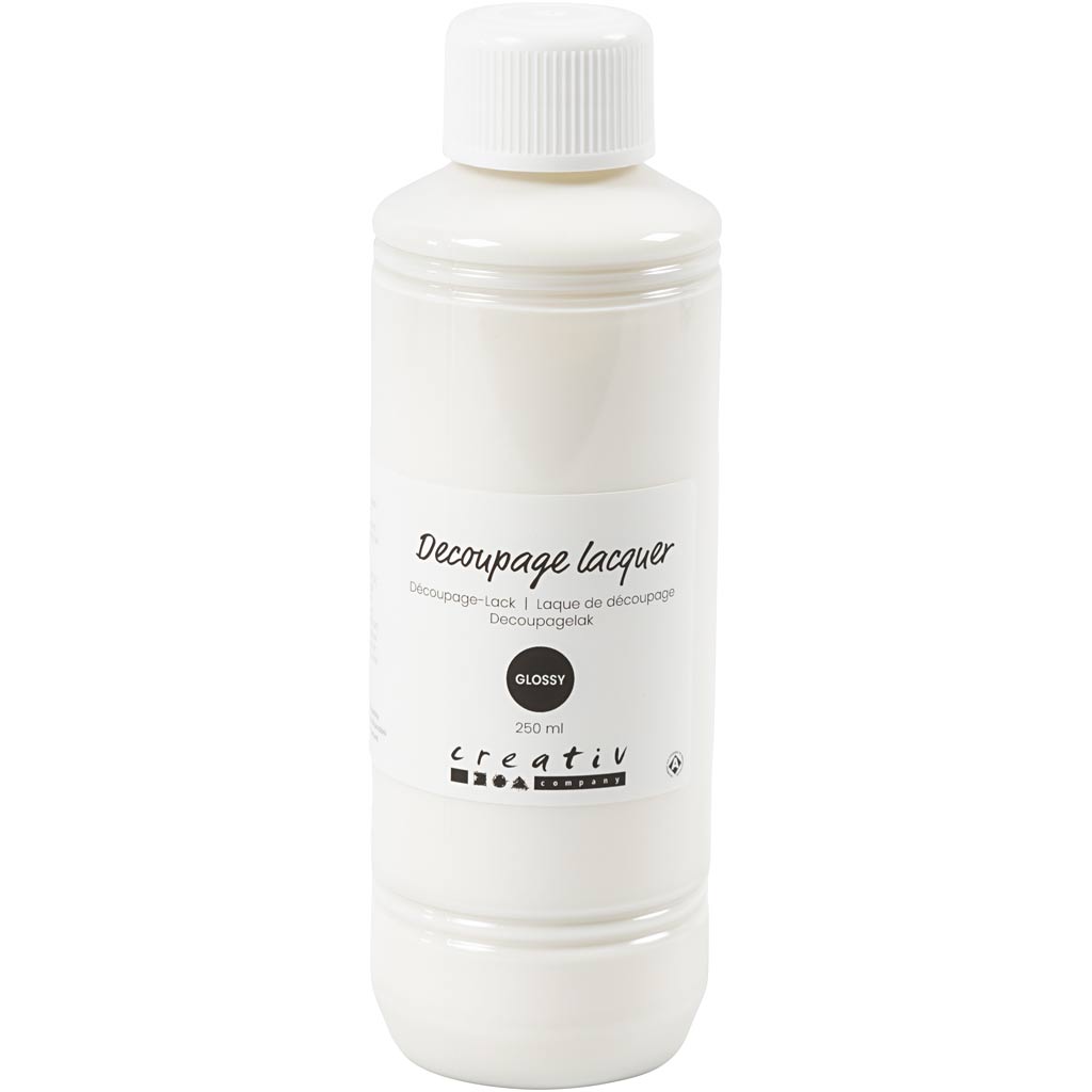 Creativ Company Decoupage-Lack, glänzend, 250 ml 1 Flasche