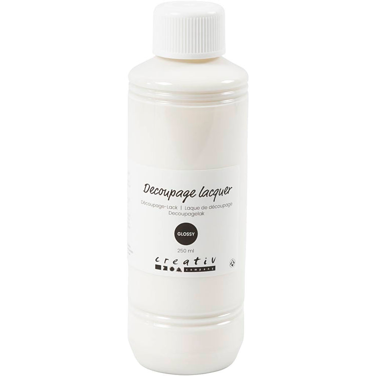 Creativ Company Decoupage-Lack, glänzend, 250 ml 1 Flasche