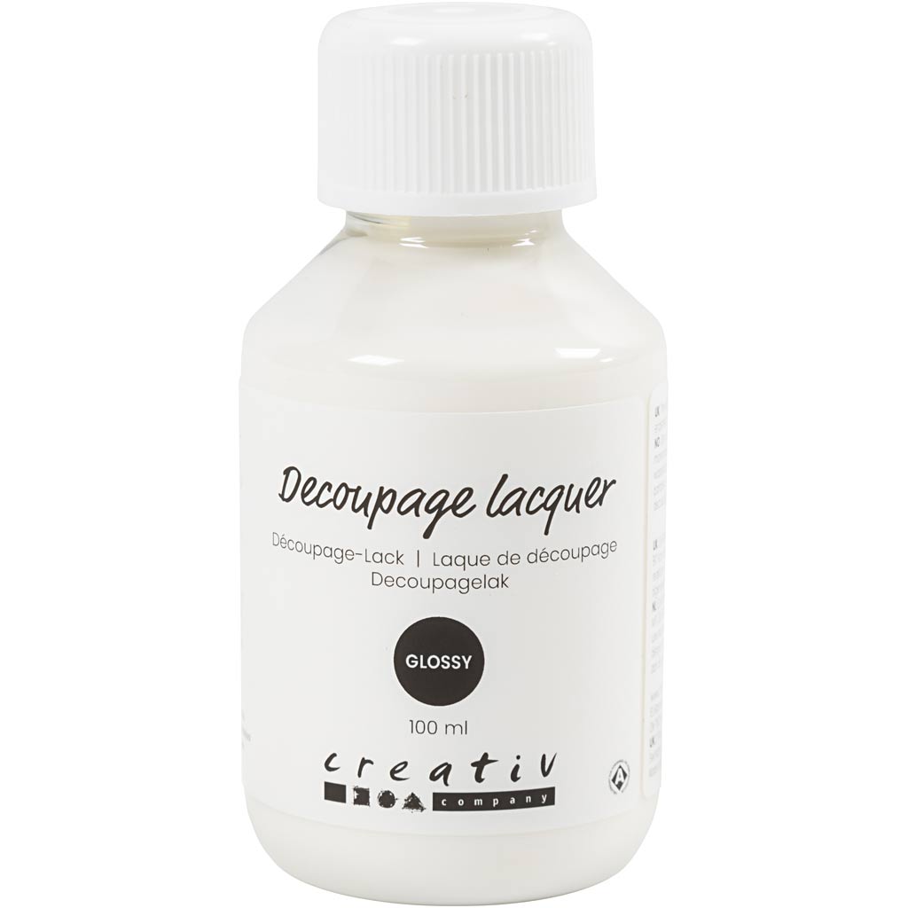 Creativ Company Decoupage-Lack, glänzend, 100 ml 1 Flasche