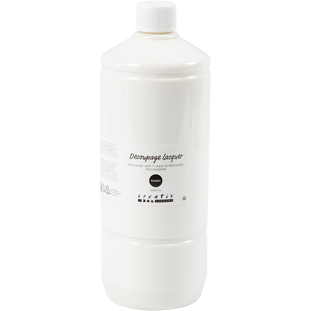 Creativ Company Decoupage-Lack, glänzend, 1000 ml 1 Flasche