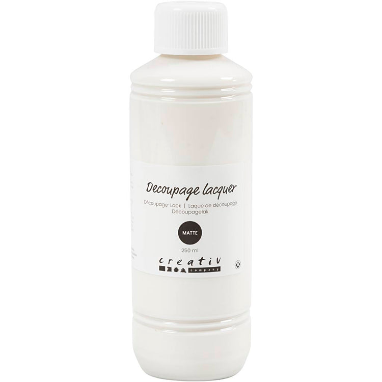 Creativ Company Decoupage-Lack, matt, 250 ml 1 Flasche