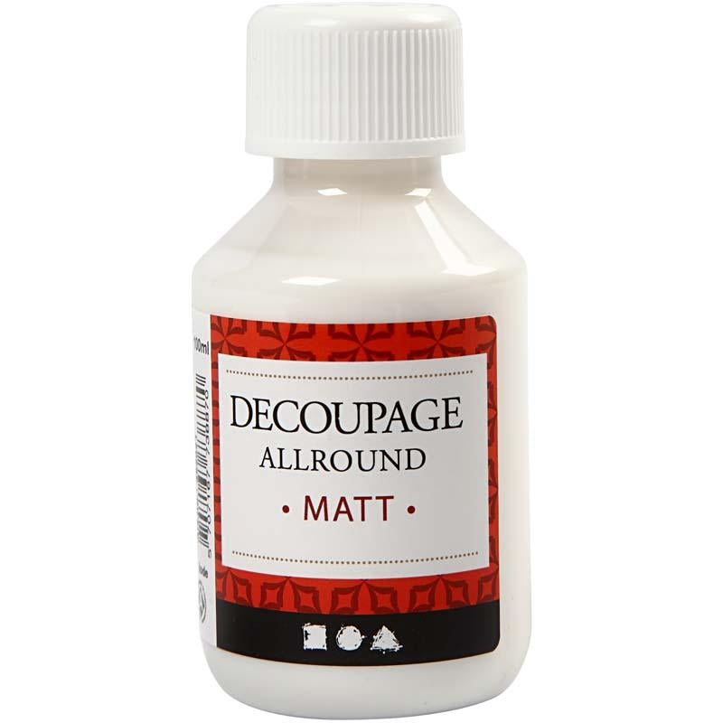 Creativ Company Decoupage-Lack, matt, 100 ml 1 Flasche