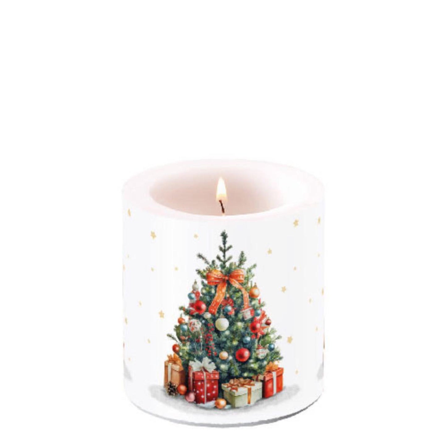 Stimmungskerze kleiner Weihnachtsbaum